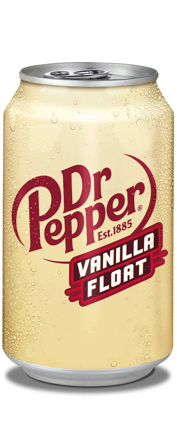 Dr Pepper Vanilla Float Soda - Vanilla Swirl, 12 fl oz Cans, 12-Pack