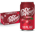 Dr Pepper Cherry Soda - Classic Sip, 12 fl oz Cans, 12-Pack
