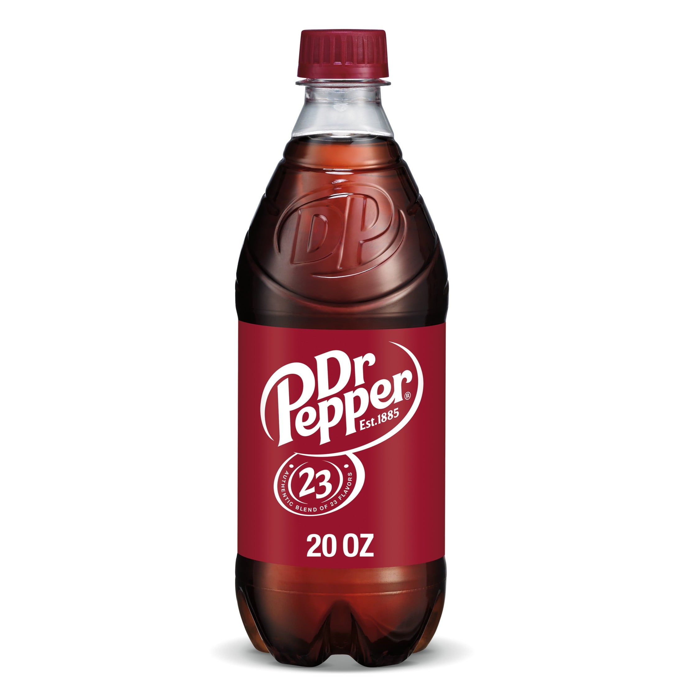 Dr Pepper Original Soda - Classic Original, 20 fl oz Bottle