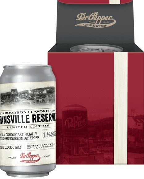 Dr Pepper Bourbon Flavored Fansville Reserve - Limited Reserve, Limited Sealed Collector Release